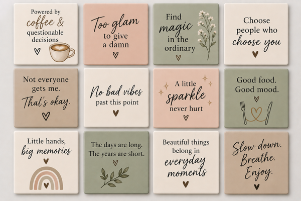 Quotes 1 magneet - 12 keuzes