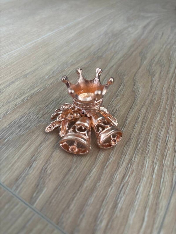 Kugelhalter Glöckchen Rosé