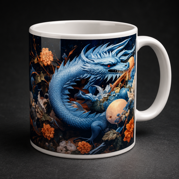 Beautiful Dragon Handmade Mug – A Perfect Gift