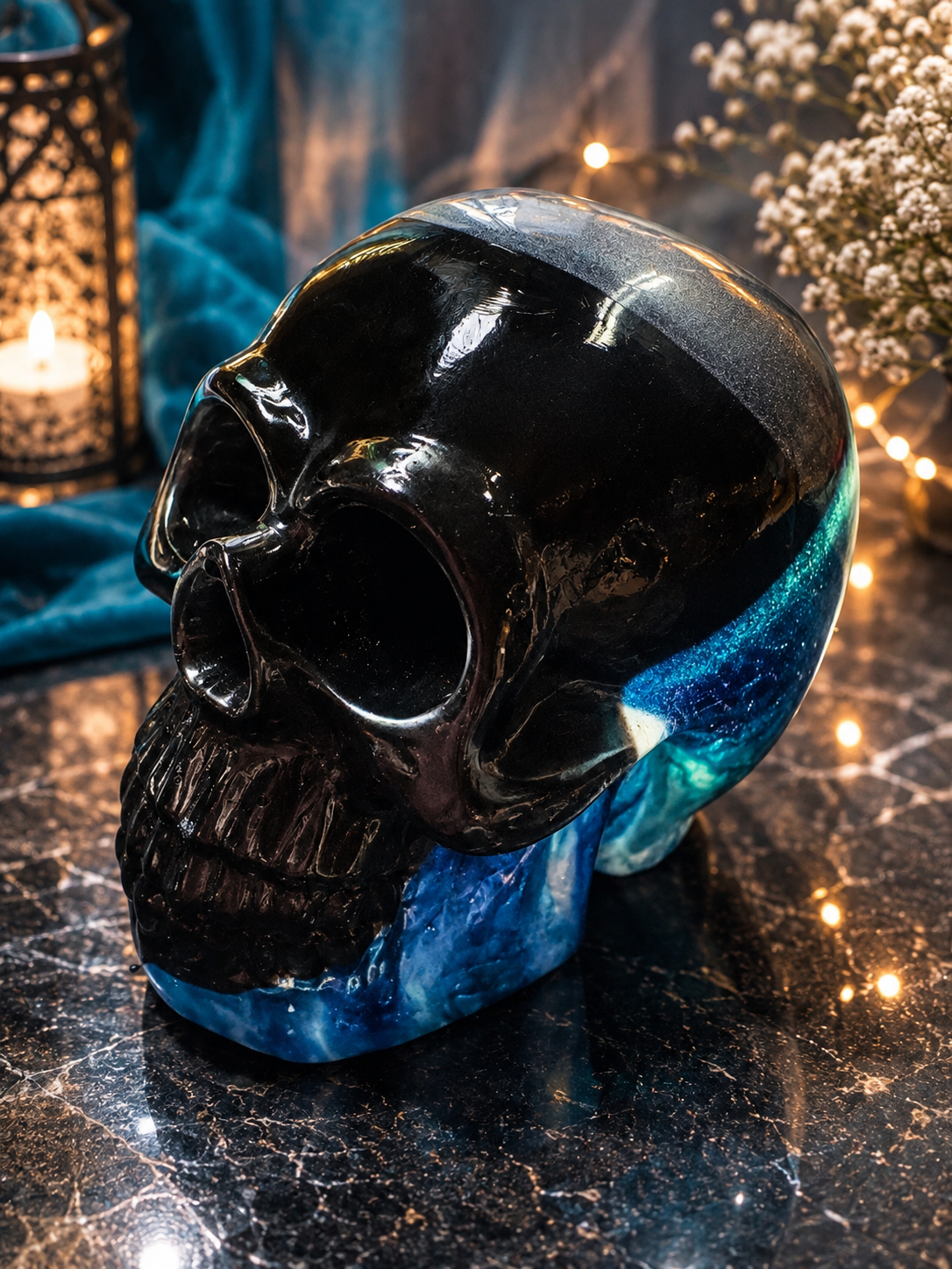Serenity "Mystery Batch" Zero-Waste Resin Skull Art — Edition No. 2