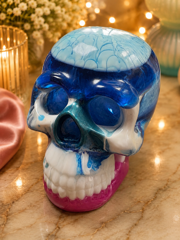 "Mystery Batch" Zero-Waste Resin Skull Art — Edition No. 3