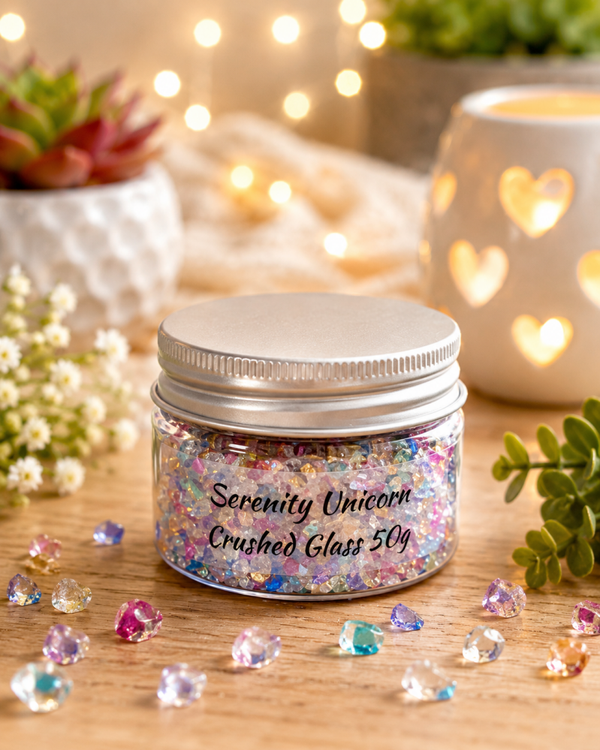 Serenity Unicorn Crushed Glass (50g)
