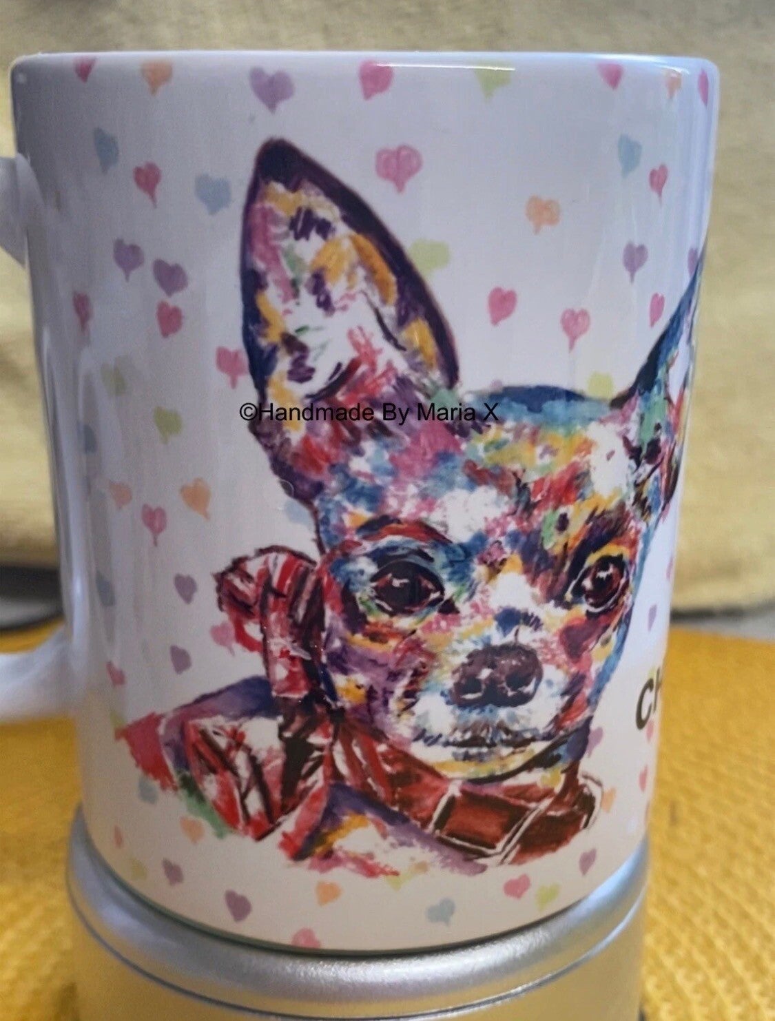 Beautiful Handmade Mug – A Perfect Gift for Dog Lovers! Chihuahua