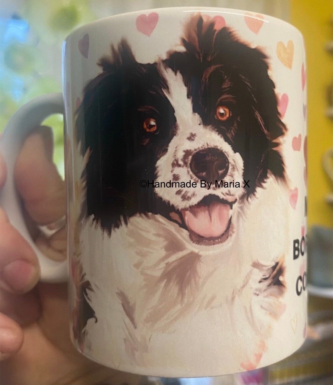 Beautiful Border Collie Mug - Made to order just for you