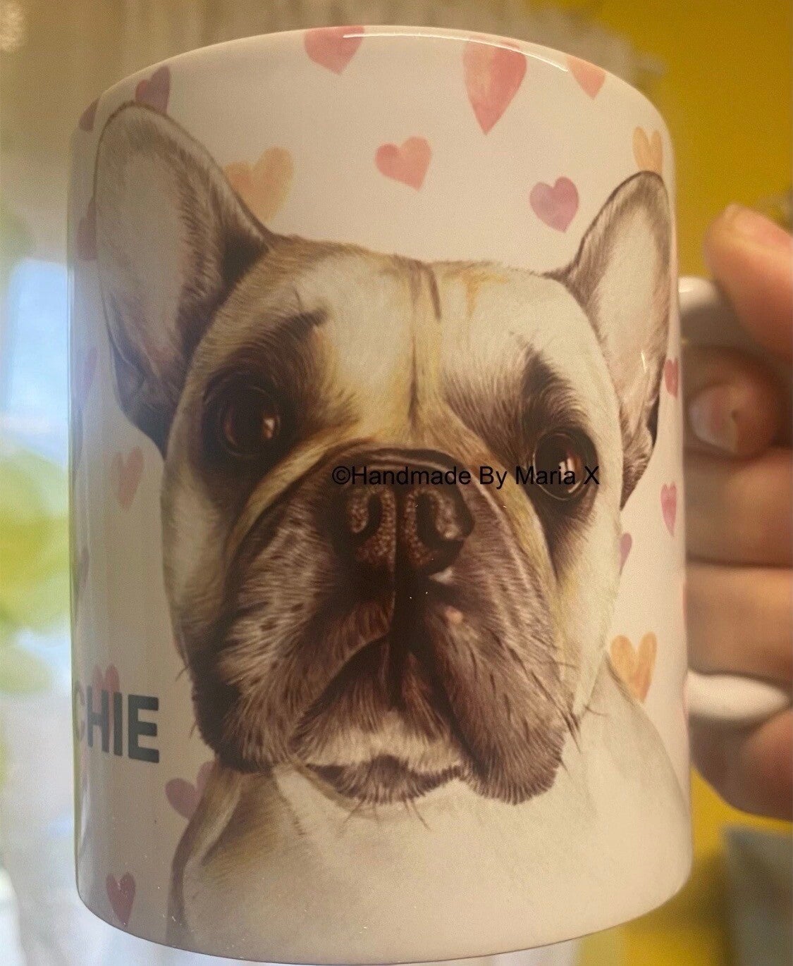 Beautiful Frenchie Handmade Mug – A Perfect Gift for Dog Lovers!