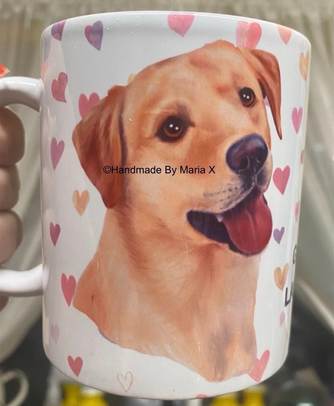 Beautiful Golden Labrador Handmade Mug – A Perfect Gift for Dog Lovers! Chihuahua