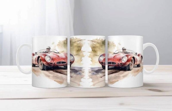 Vintage Sports Car Mug – The Perfect Gift for Car Enthusiasts! #2