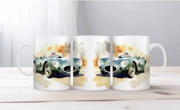 Vintage Sports Car Mug – The Perfect Gift for Car Enthusiasts! #3