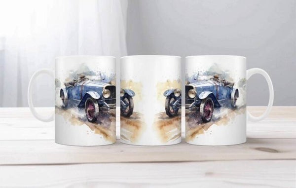 Vintage Sports Car Mug – The Perfect Gift for Car Enthusiasts! #4
