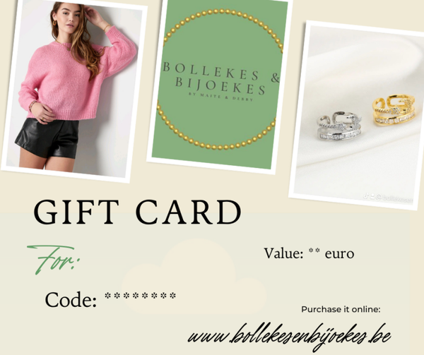 Online Gift Card 20 euro