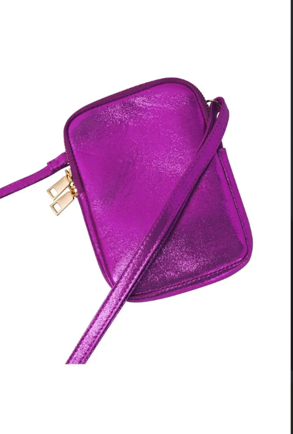 Metallic telefoontas Paars