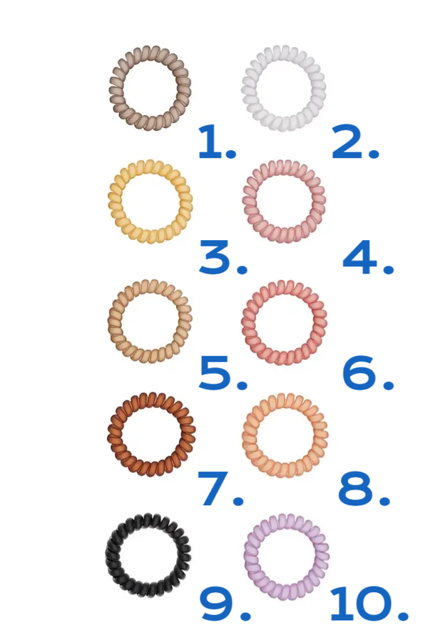 Haarrekker / Armband (1 stuk) (aardse tinten)