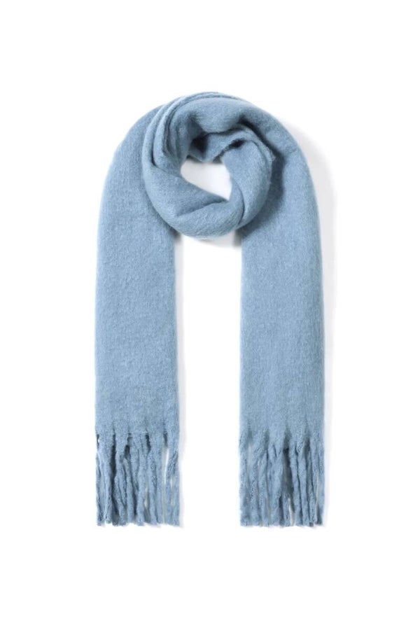Sjaal blauw