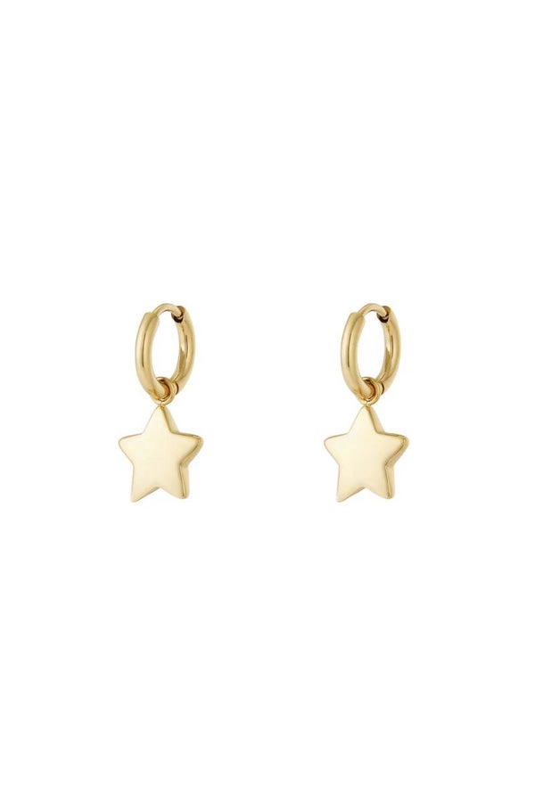 Tiny star oorbellen