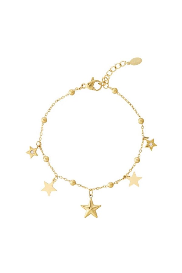 Armband met cutie sterretjes