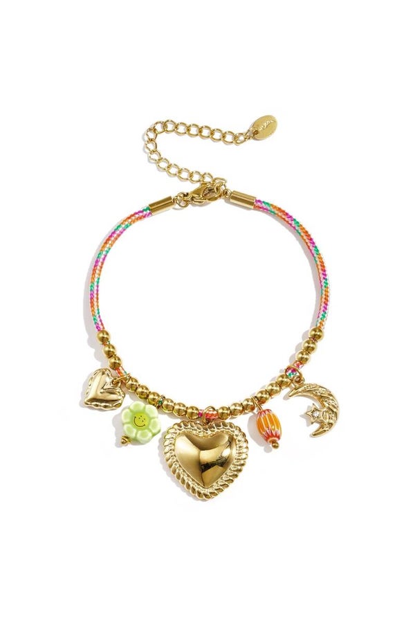Armband dun koord zomers
