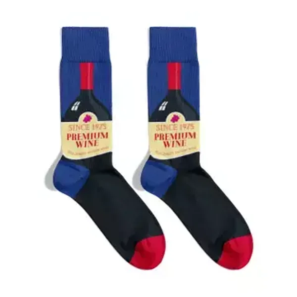 Sokken rode wijn diverse maten