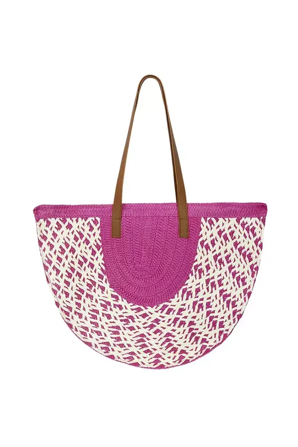 strandtas halve maan (diverse kleuren)