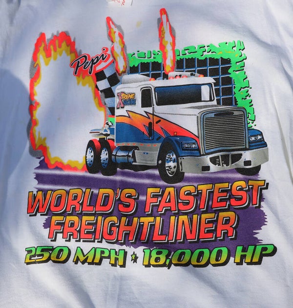 World’s Fastest Freightliner Dual Sided Graphic T-Shirt