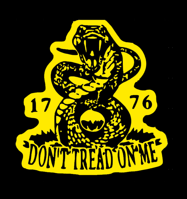 Don't Tread on Me Coiled Serpent