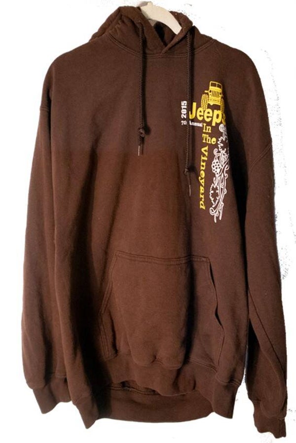 2015 Jeeps in the Vineyard Graphic Hoodie