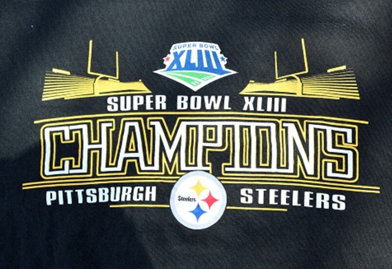 Pittsburg Steelers  Super Bowl XLIII  Champions T-Shirt