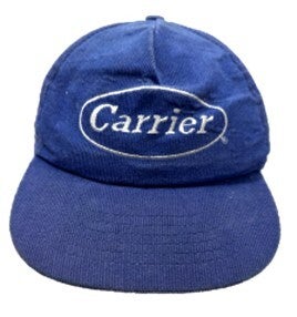 Vintage Blue Carrier Snapback Trucker Hat