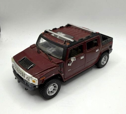 MAISTO HUMMER H2 METALLIC MAROON Great CONDITION