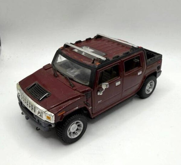 MAISTO HUMMER H2 METALLIC MAROON Great CONDITION