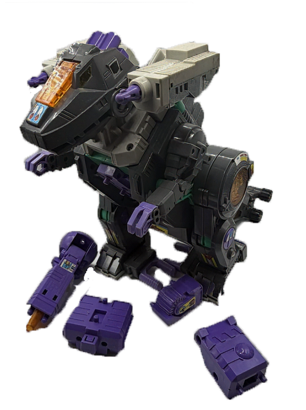 Trypticon 1986 Vintage Hasbro G1 Transformers Action Figure Works