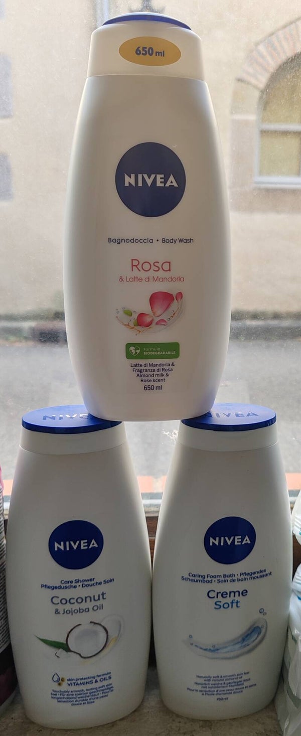 GEL Douche parfumé NIVEA gros modèle