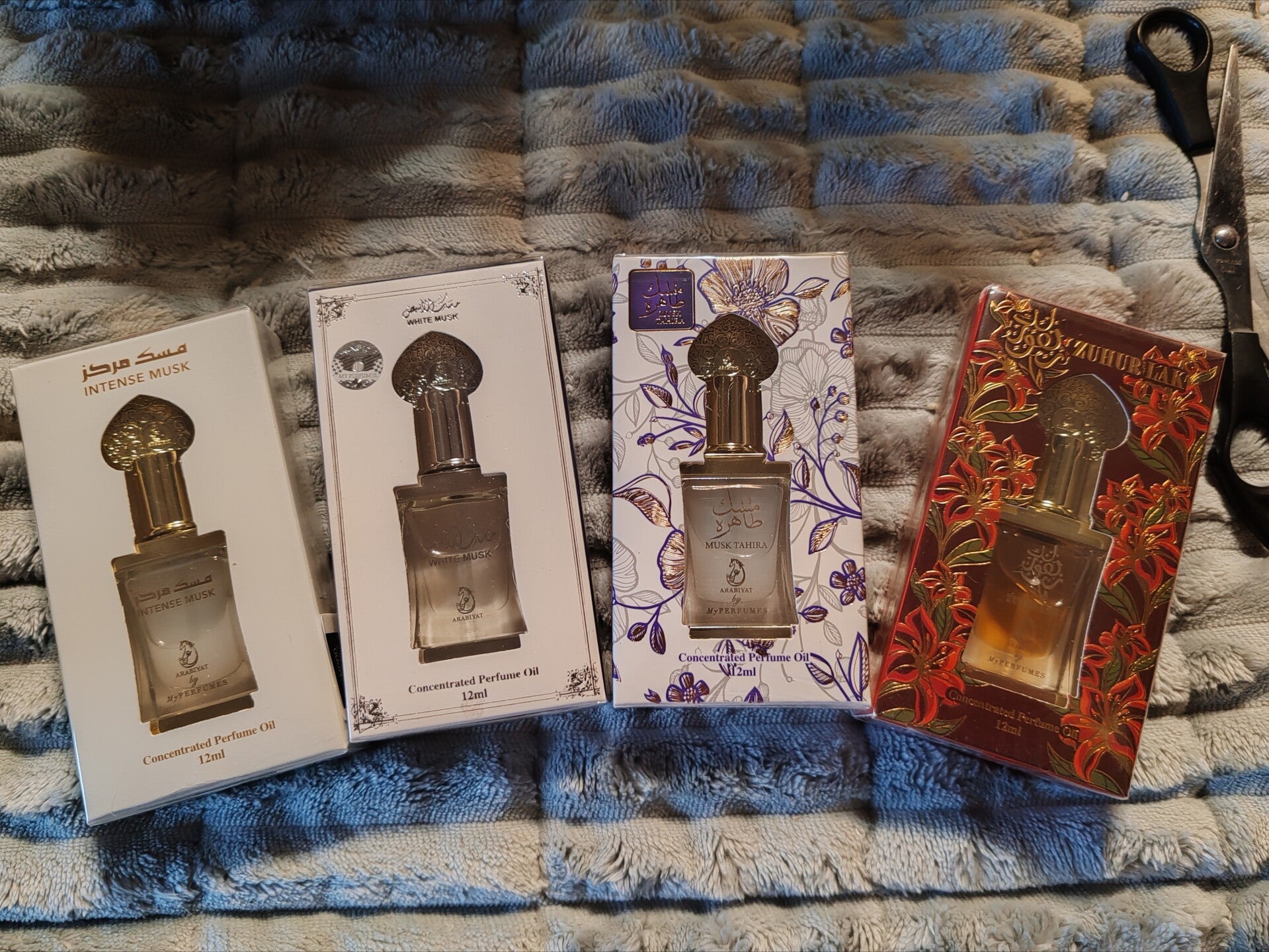 HUILE CONCENTRE PLUSIEURS PARFUMS 12ml