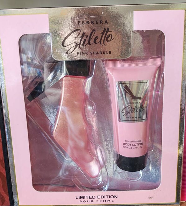 EAU DE PARFUM 50ML BODY LOTION 50ML PINK SPARKLE