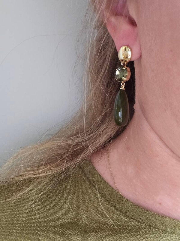 Oorbellen San Marino groen