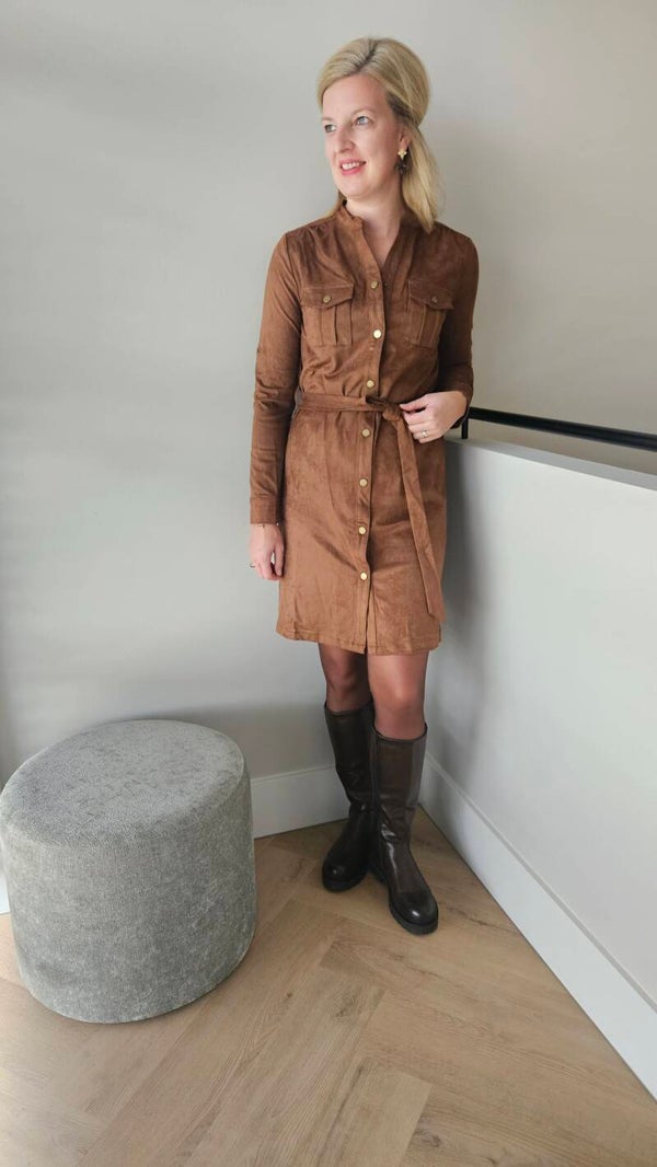 Jurk Prato camel