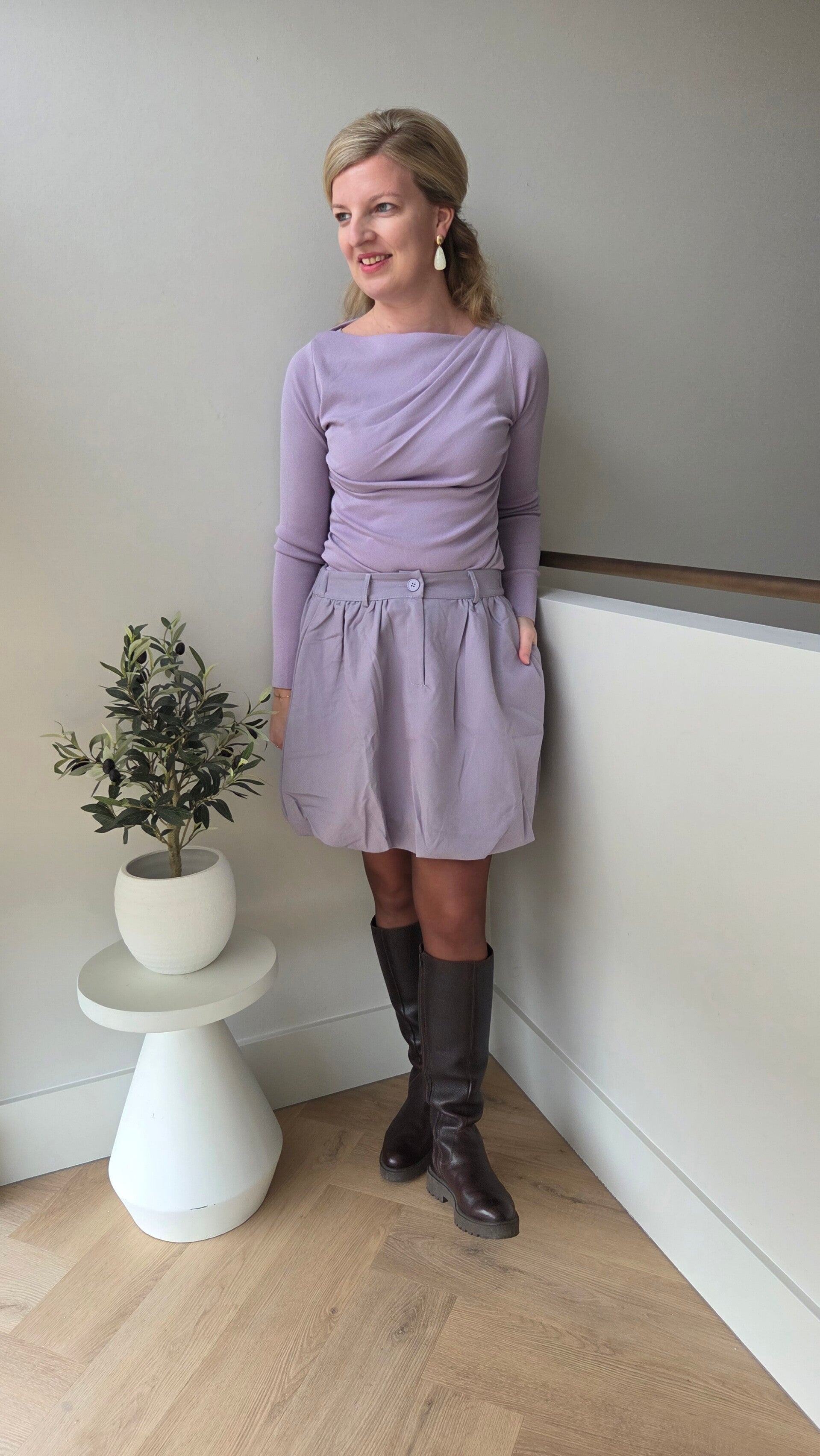 Ballonrok Azzurro lila