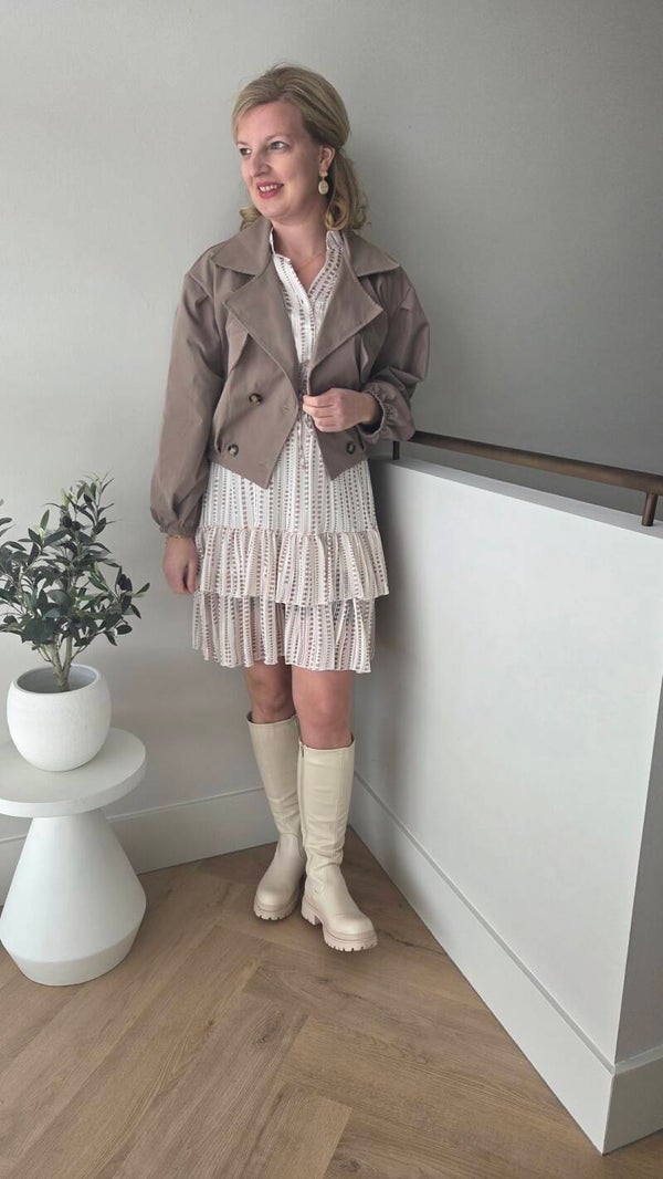Trenchcoat taupe