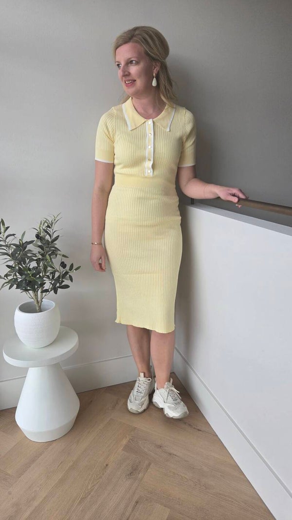 Bodyconjurk Bolzano geel