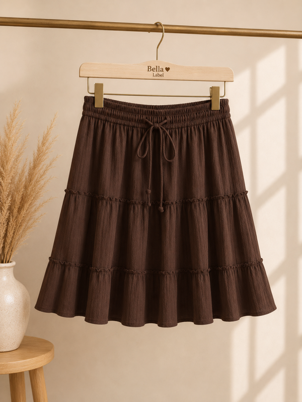 Rok | stroken bruin