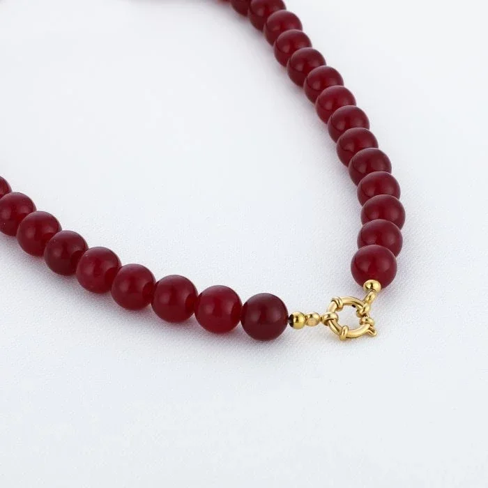 Ketting | bordeaux