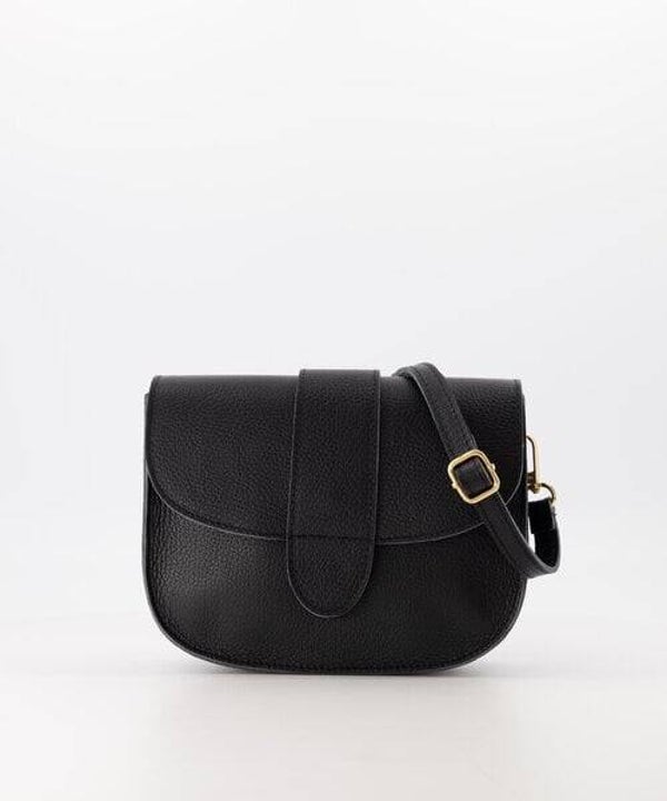 Tas Noale leer zwart