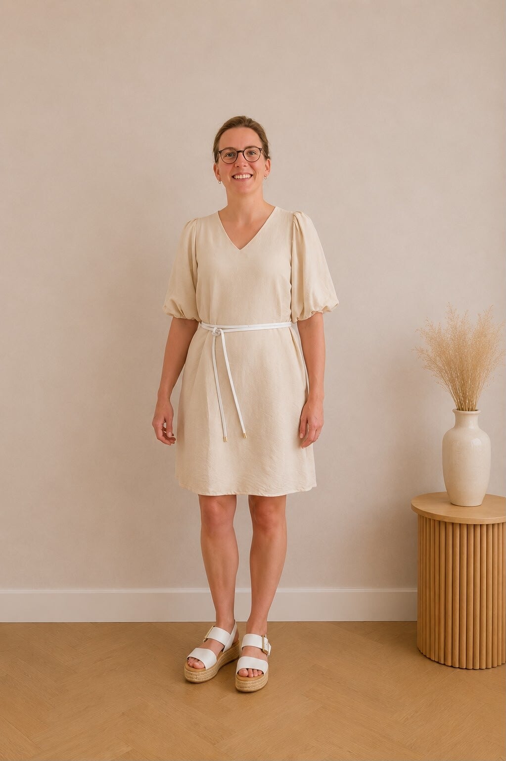 Jurk | Beige