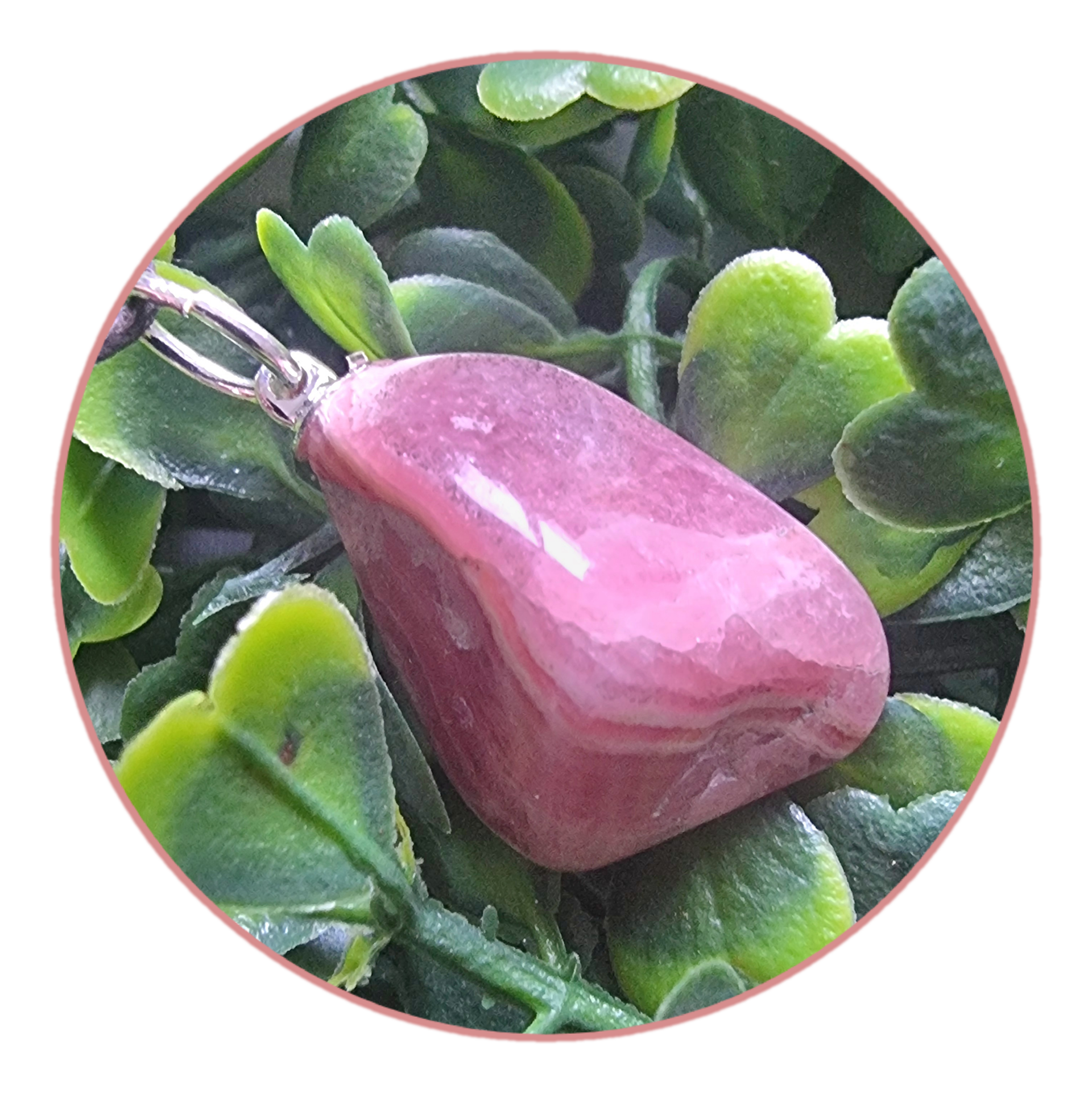 Rhodochrosite Pendentif Extra