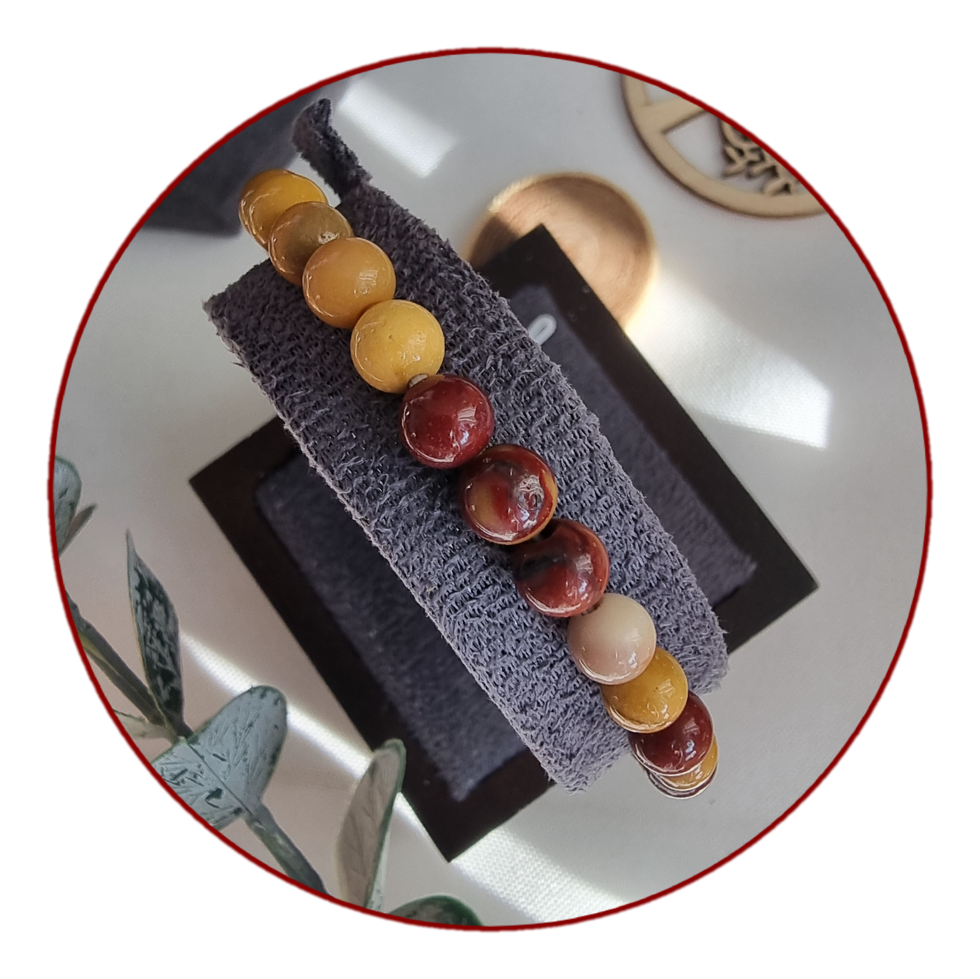 Jaspe Mookaïte Bracelet