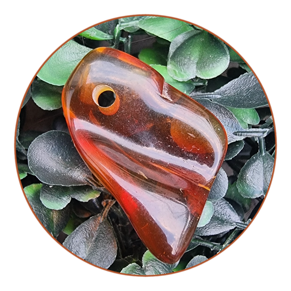 Ambre cognac de la Baltique Pendentif