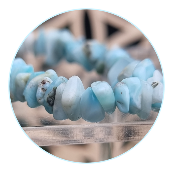 Larimar Bracelet baroque