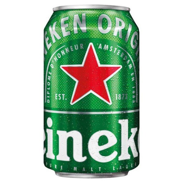 Heineken bier blik (Leeftijdscontrole ook bij levering)