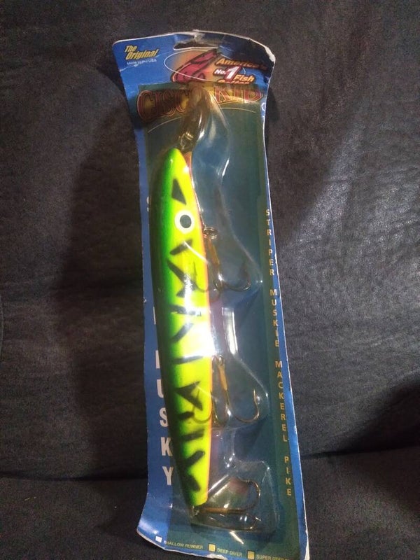 The cisco kid musky lure 8" body