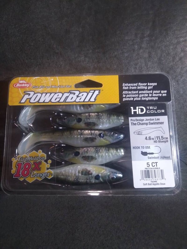 Powerbait champ swimmers 4.6 inch