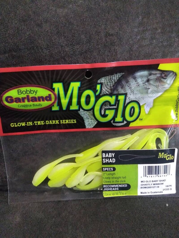 Bobby garland moglo crappie lures